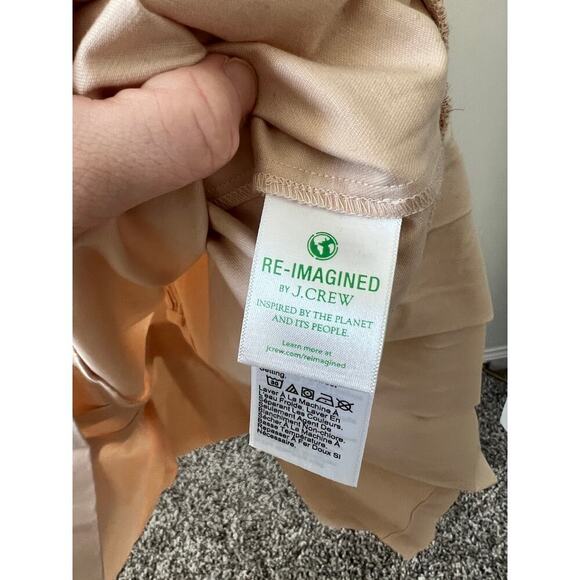 J. Crew pleated-hem shift dress women's size XS NWT - Picture 5 of 8